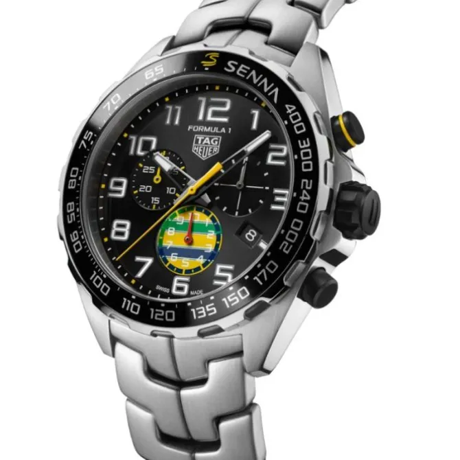 TAG Heuer Formula 1 Chronograph Senna Edicion Especial 43 mm