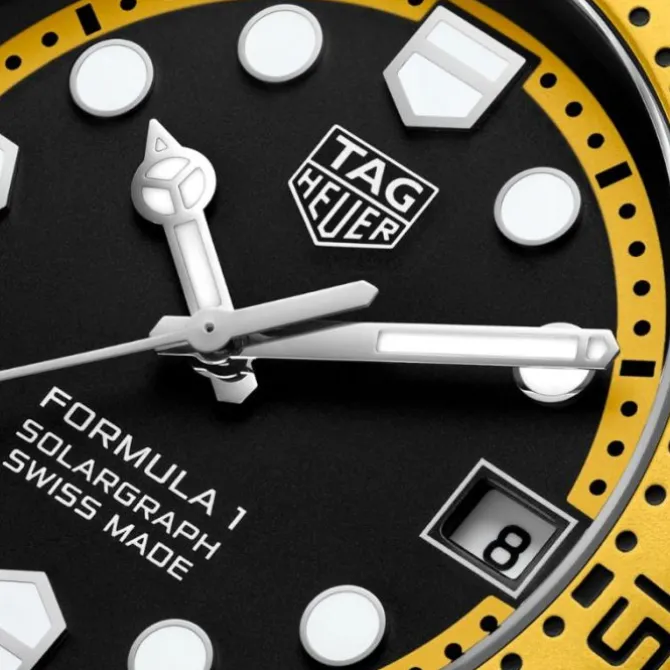 TAG Heuer Formula 1 Solargraph Limited Edition 38 mm Amarillo