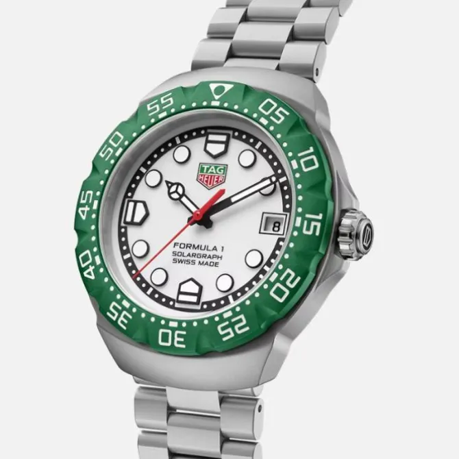 TAG Heuer Formula 1 Solargraph Verde 38 mm