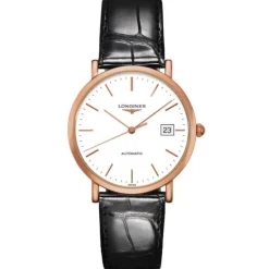The Longines Elegant Collection Automatico 37 mm Oro Rosa