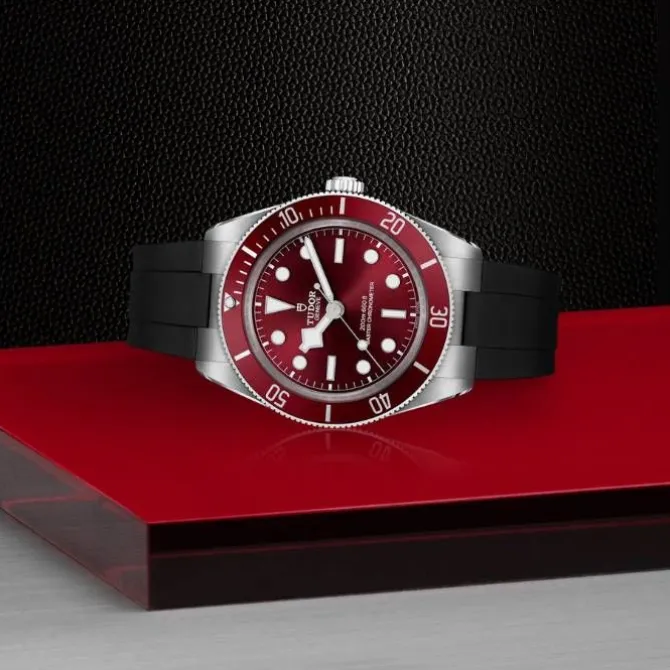 TUDOR Black Bay 58 Burdeos Caucho 39mm