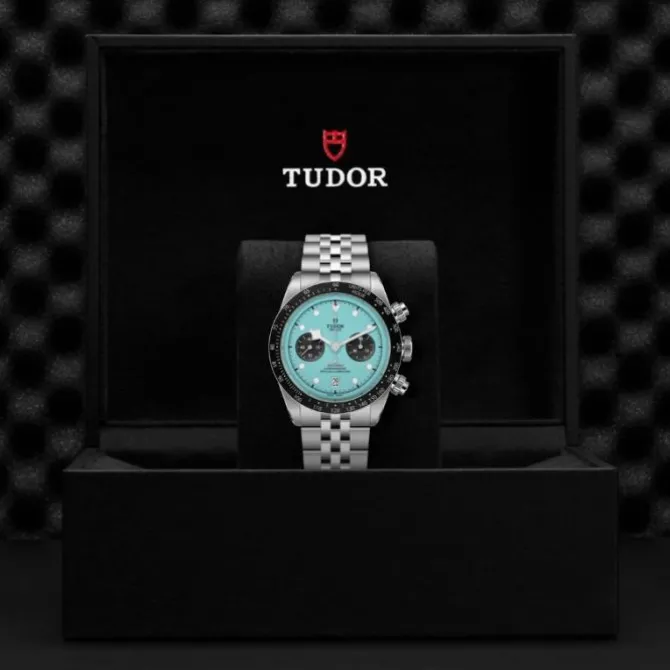 TUDOR Black Bay Chrono Flamingo Turquesa 41mm