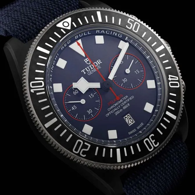 TUDOR Pelagos FXD Chrono “Edición Alinghi Red Bull Racing” 43 mm