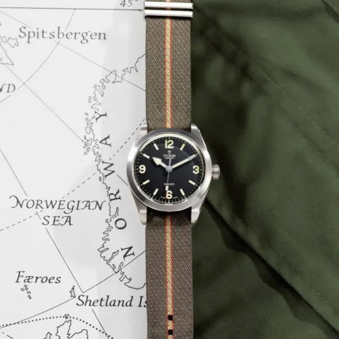 TUDOR Ranger 39 mm Negro Textil