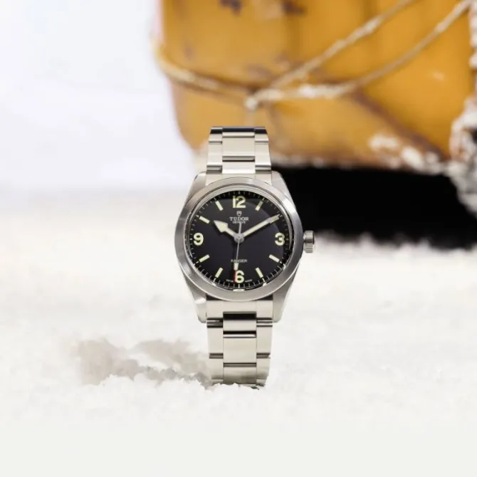 TUDOR Ranger 39 mm Negro Acero